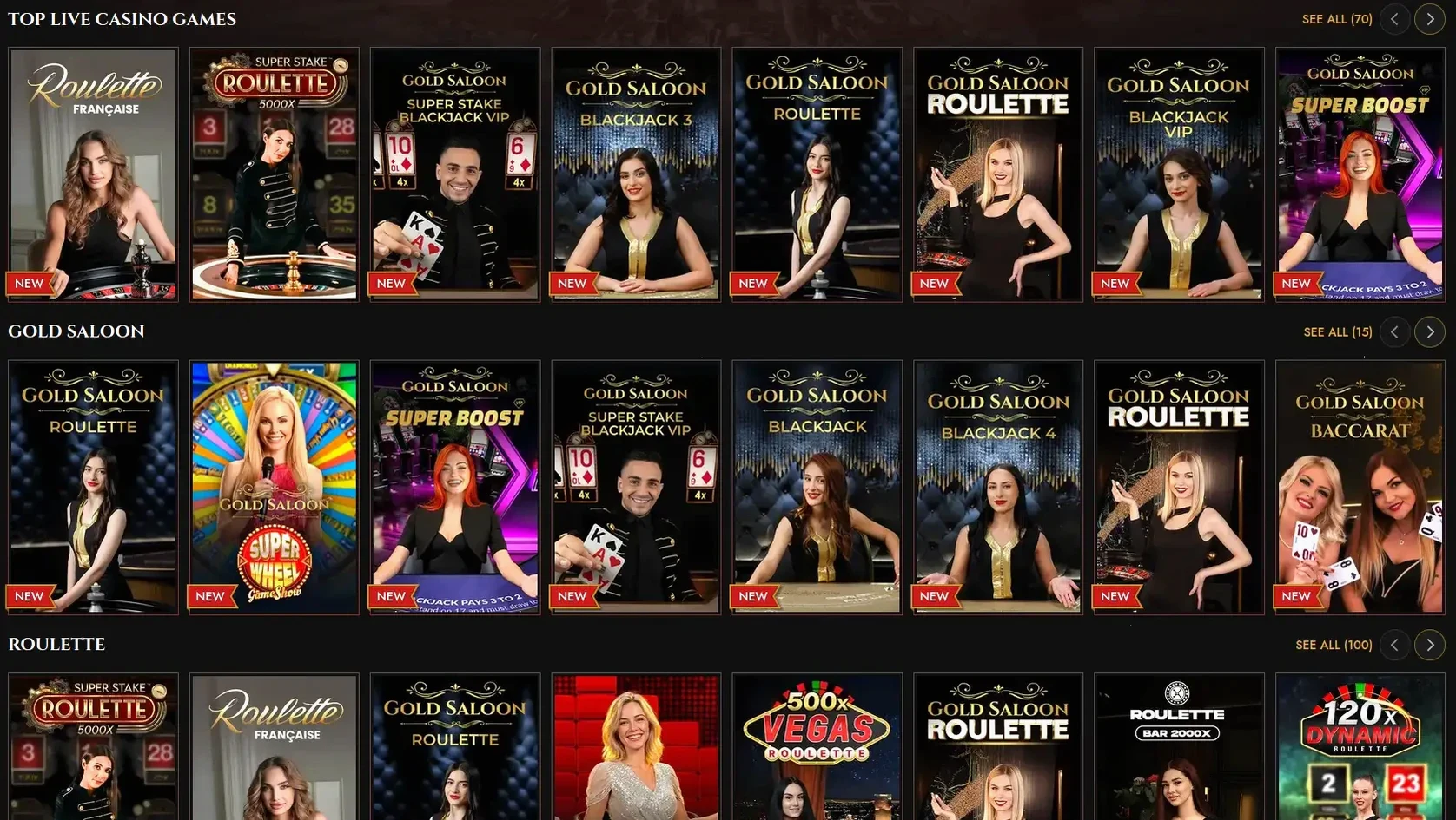 Mr West Casino Schnellzugang Übersicht